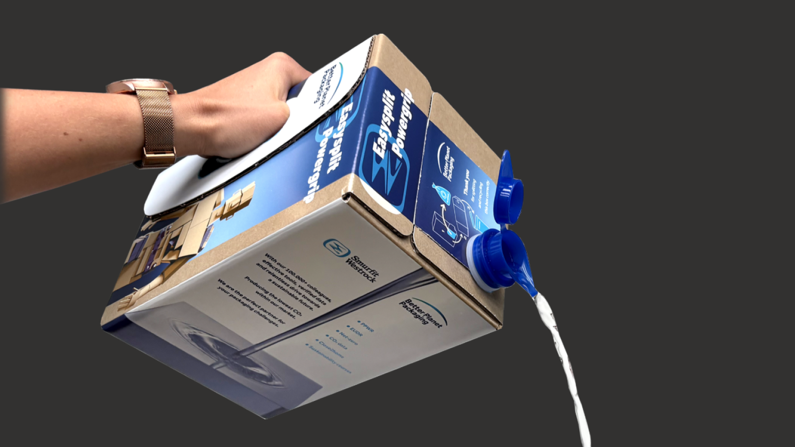 Smurfit Westrock Van Mierlo lanceert Bag-in-Box Powergrip