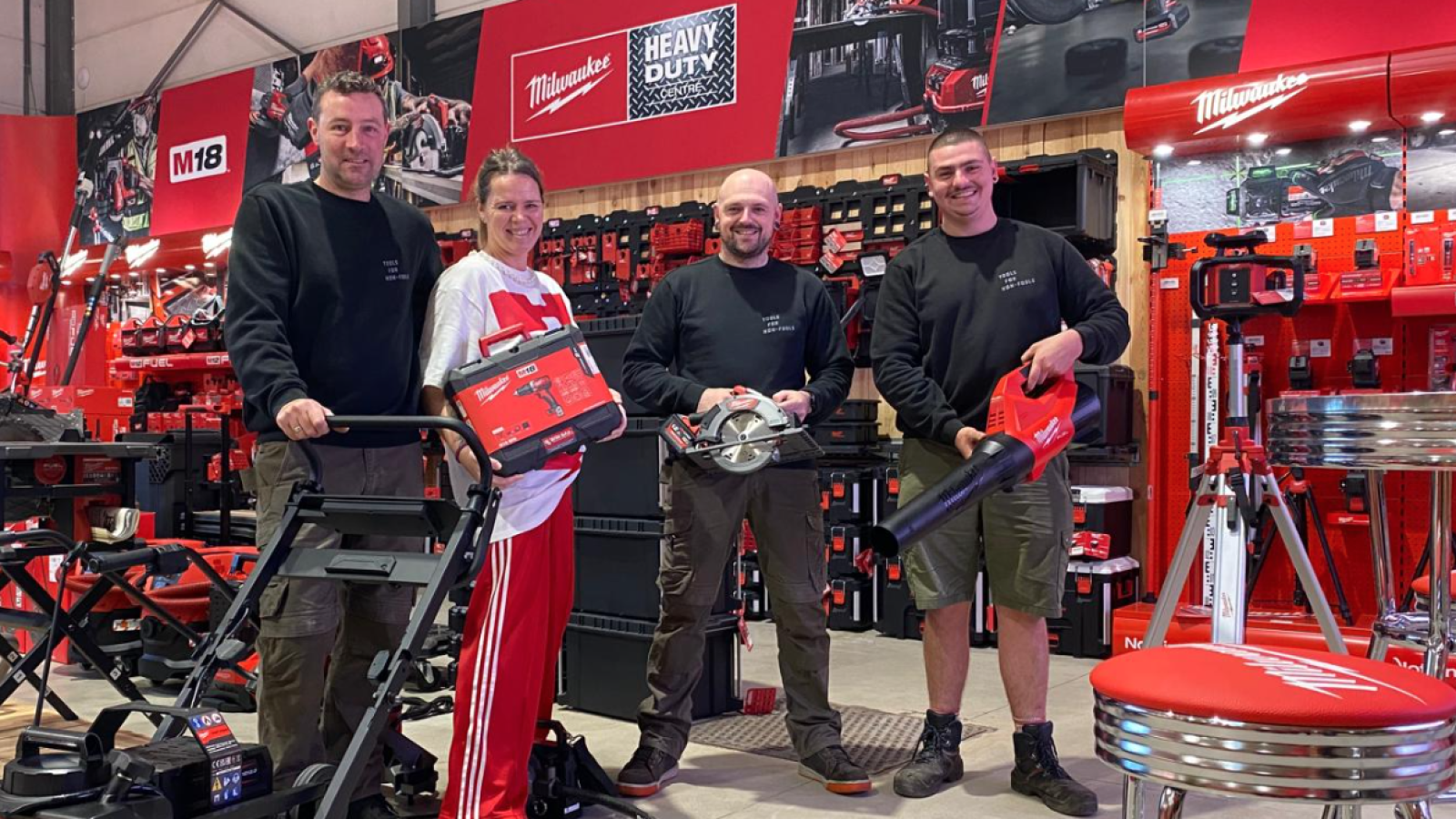 Wim Bax is erkend als Heavy Duty Centre van Milwaukee