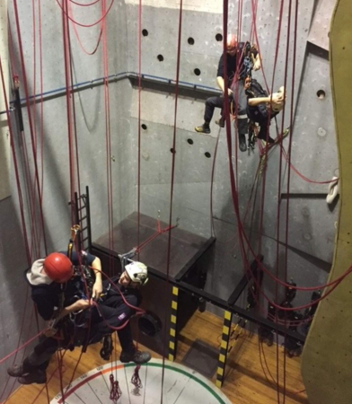 Cursisten die een opleiding volgen bij CRI in Mechelen.