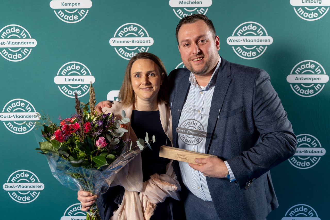 De kant-en-klare vrieshapjes van Patotter verkozen tot ‘Hét Product Made in Oost-Vlaanderen’: 