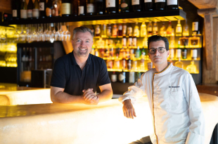 Eigenaar Tom d’Hooghe en de nieuwe chef Tim Meuleneire