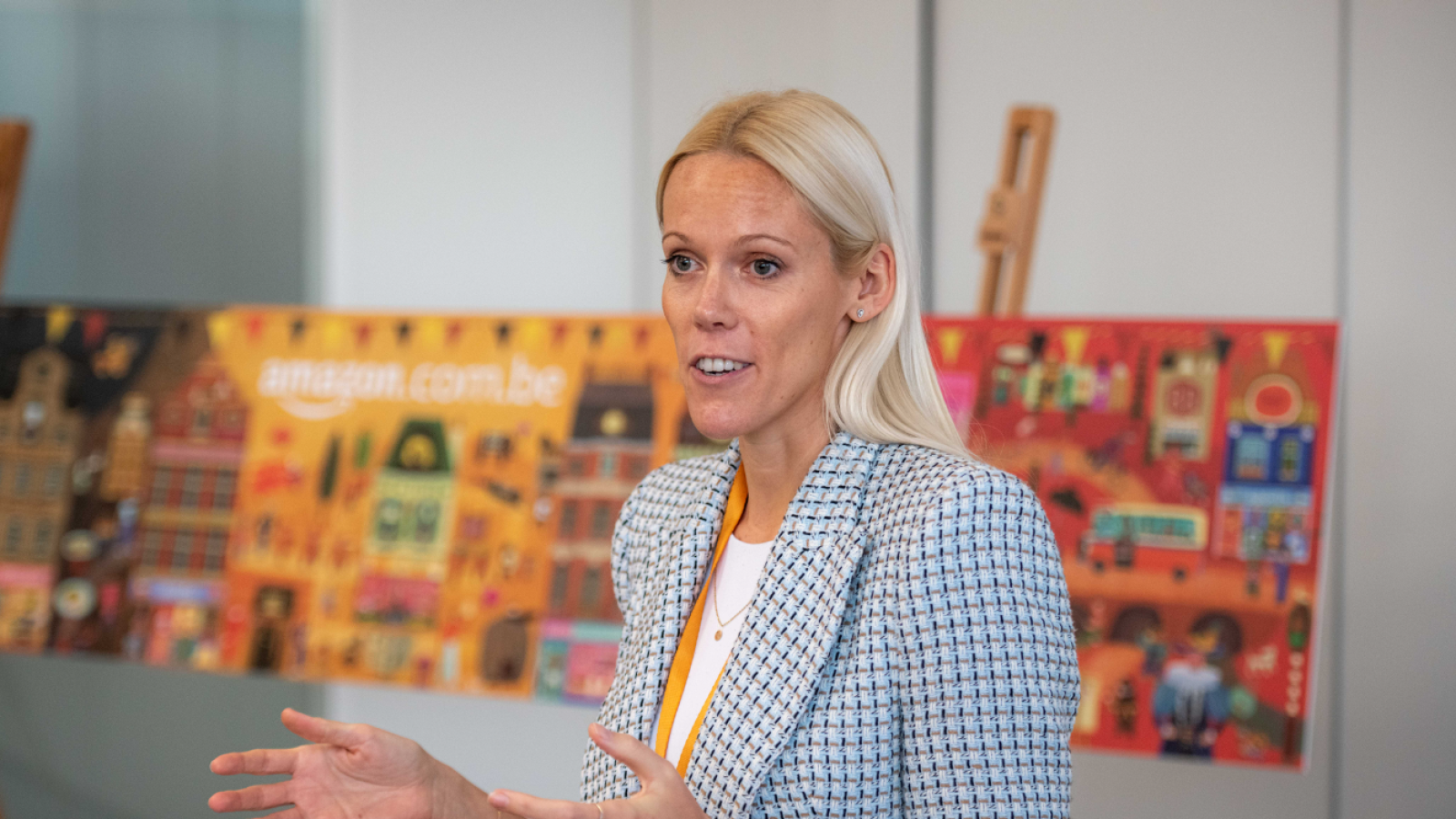 Eva Faict, country manager van amazon.com.be.