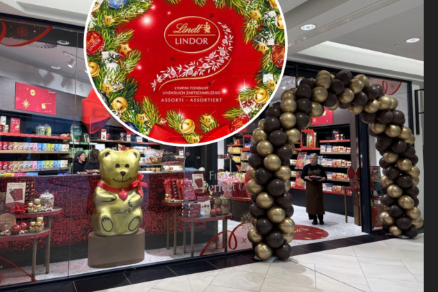 Lindt & Sprüngli opent winkel in Wijnegem