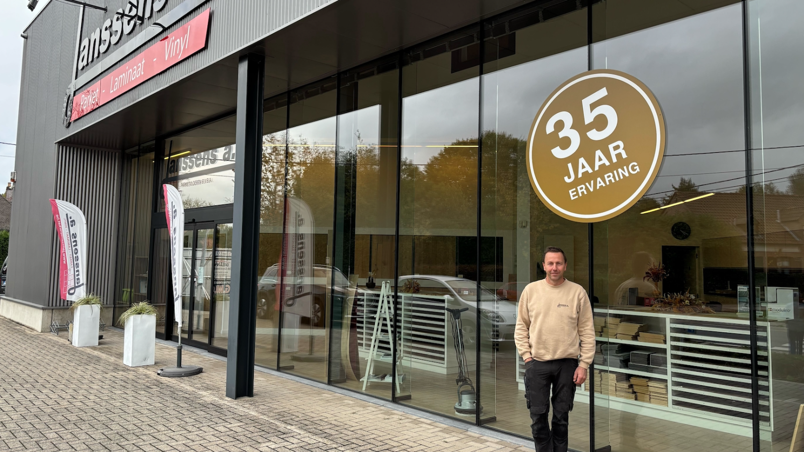 Luc Rieberghs viert 35 jaar Janssens Parket