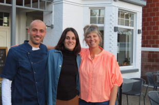 Sibert Havermaet en zijn partner Liesa Beeckman