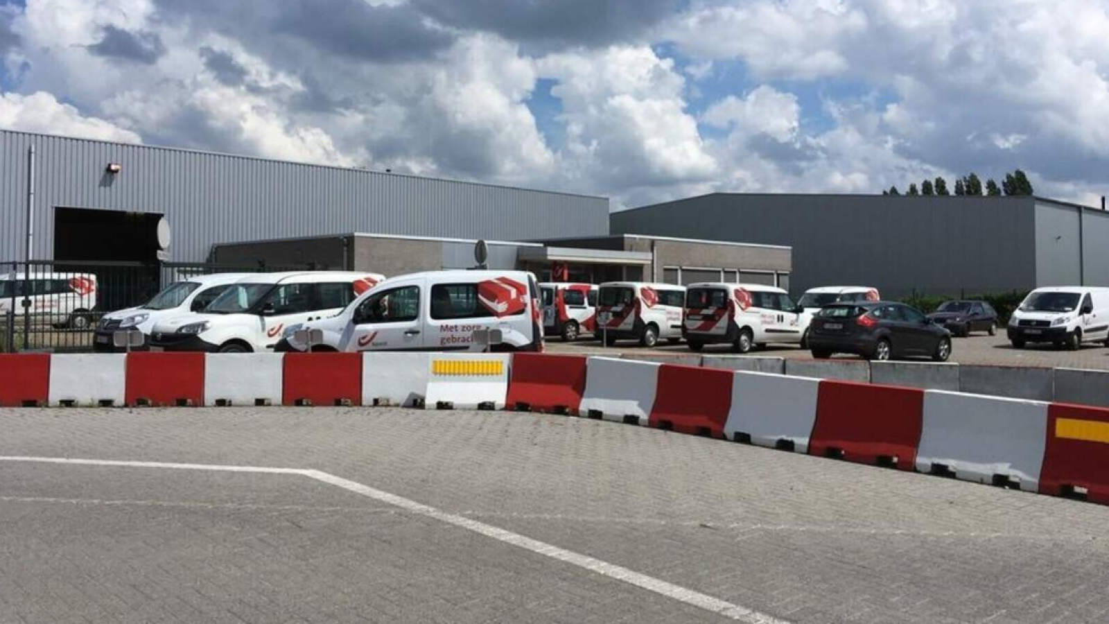 Het verdeelcentrum van bpost in Heist-op-den-Berg.