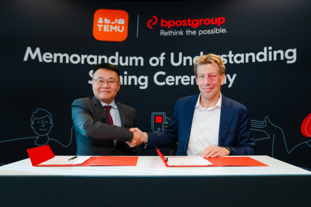 bpost gaat in zee met temu