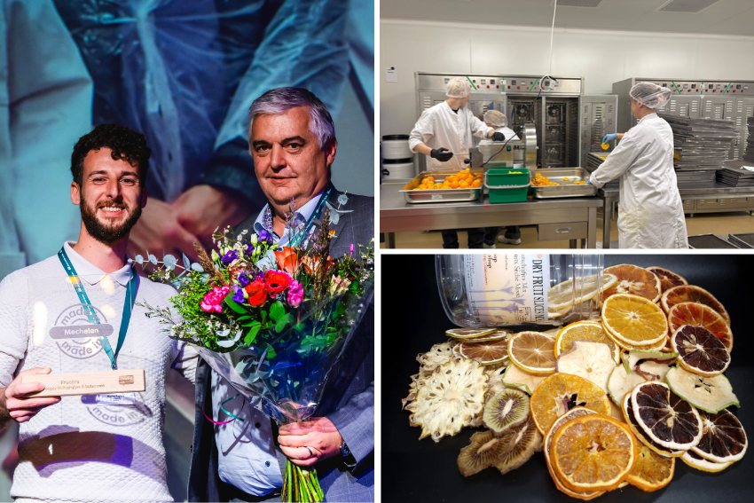 Van keukenexperiment naar internationaal succes: fruitschijfjes van Frucare zijn hét product Made in