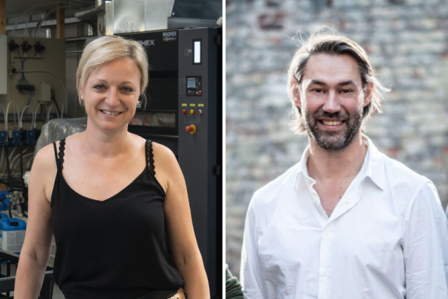 Bart Van Leeuw en Delphine Mesman