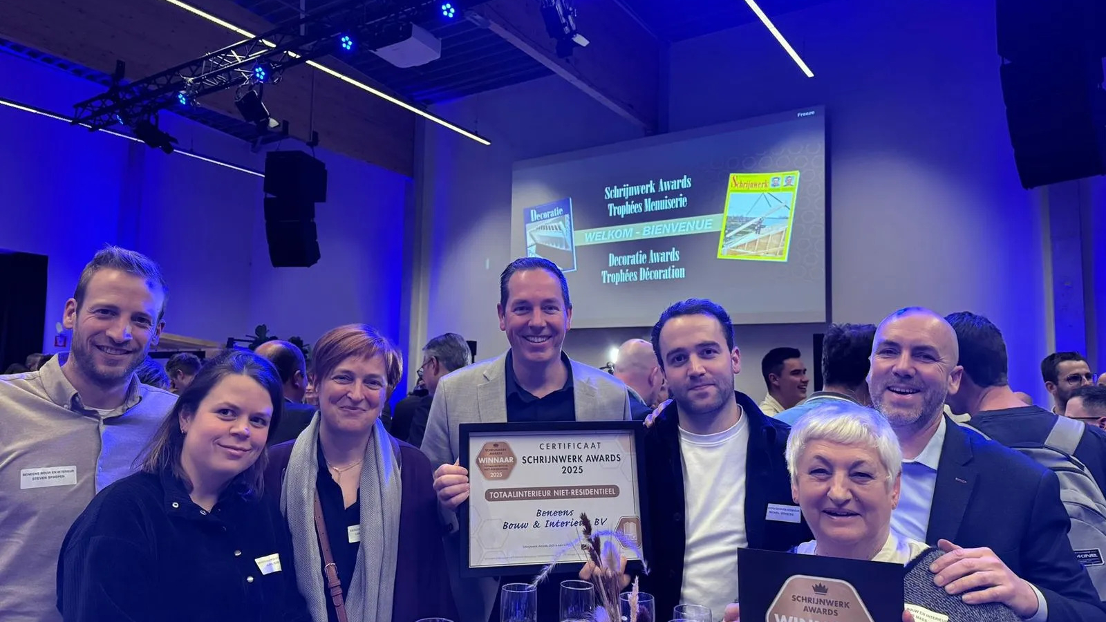 Beneens wint Schrijnwerk Award