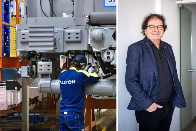 COLUMN. Overheid koopt bussen en treinstellen in het buitenland Alstom ontslaat, Van Hool failliet