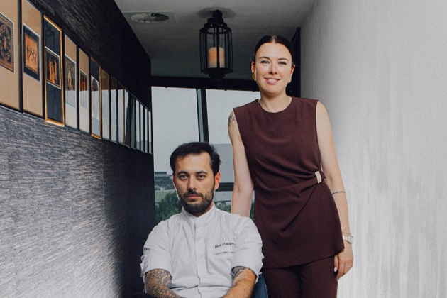 Chef Nick Dapper en gastvrouw Lisa Deklerck