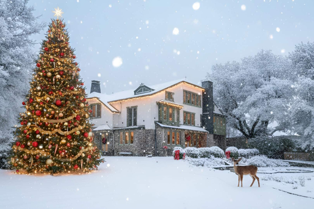 De panden die momenteel te koop zijn, kregen een winters jasje mee