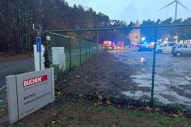 Gaspakkenteams rukken uit voor ammoniakprobleem bij Olense firma