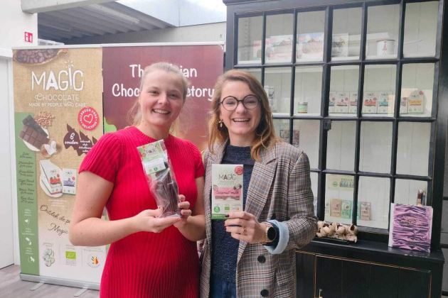Ines De Backer begon in 2018 met de productie van allergievrije chocolade_