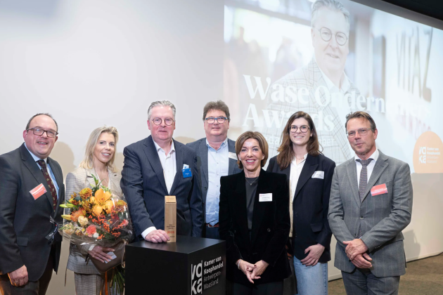 Koen Michiels won de eerste Wase Ondernemers Award