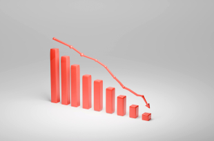 Recession Downtrend Graph Concept