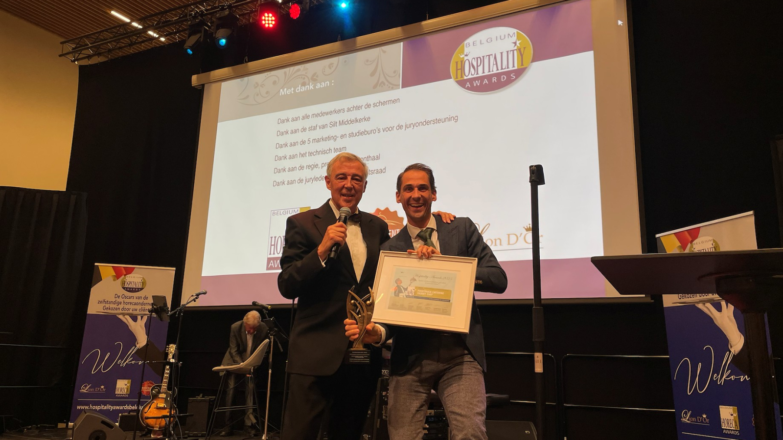 Skinny Chef won de award van klantvriendelijkste cateraar van Vlaanderen