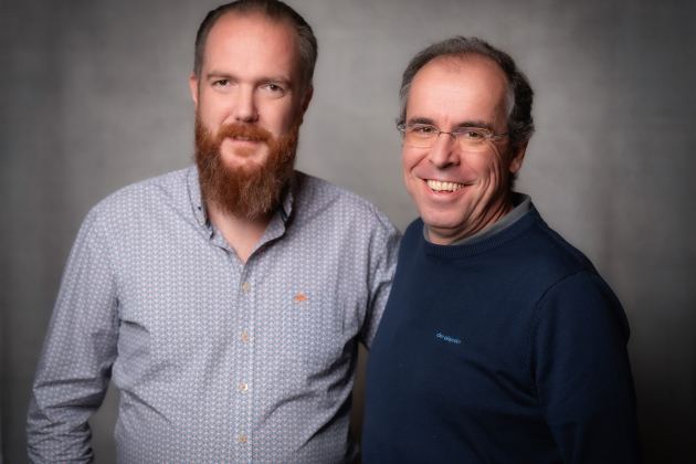 wodan-ai-founders_CEO Bob Dubois(L) & CTO Manuel Pérez Yllan (R)