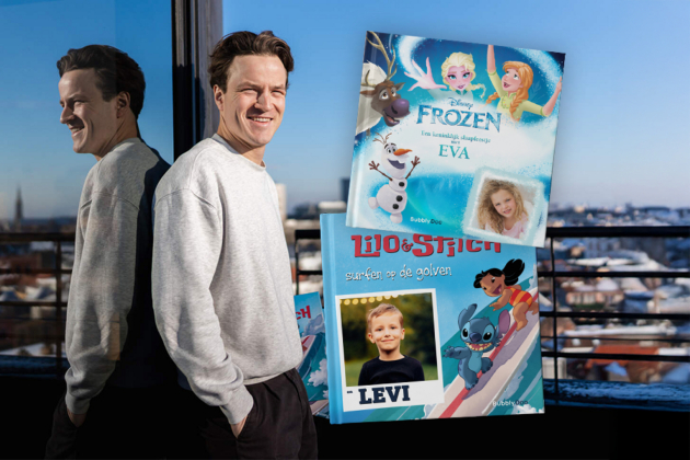 Antwerps BubblyDoo sluit deal met Disney jouw kind kan nu ook voorkomen in een boek van Frozen