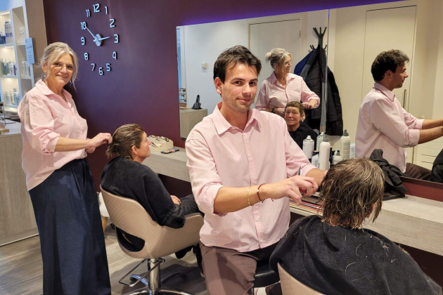 Brenda heeft in Dimmy een opvolger gevonden, die op termijn het salon zal overnemen