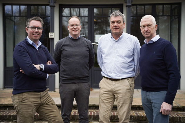 Gert Van Reusel, Thomas Beckx, Hans Pauwels en Luc Walschots