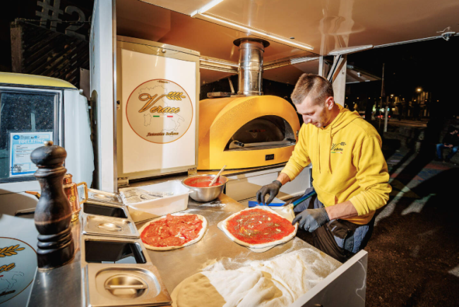 Mattia van foodtruck Verace