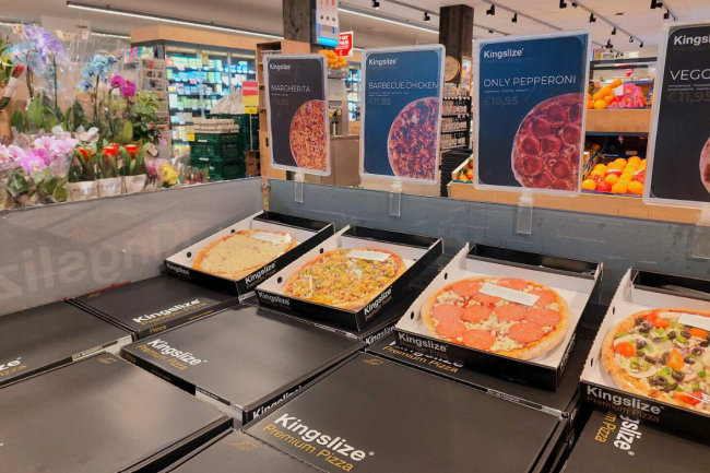 Pizza's van Kingslize te koop bij Carrefour Market