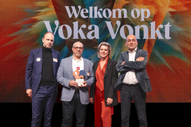 Sarens wint de Voka ondernemersprijs Gangmaker Noord-rand.