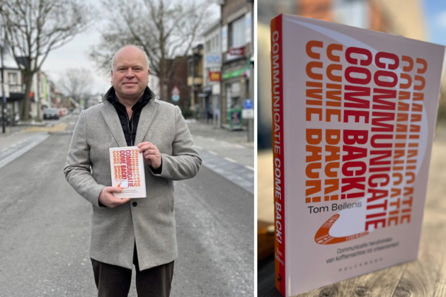 Tom Bellens stelt zijn boek ‘Communicatie Come Back!’ voor
