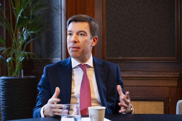 Voka-baas Frank Beckx heeft een korte lijn met de Wetstraat 16