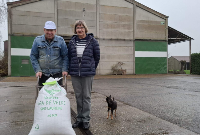 Zaterdagmiddag zetten Marc en Myriam hun duveltje aan de kant. “We gaan tijd maken om te leven.” © Emiel Tack