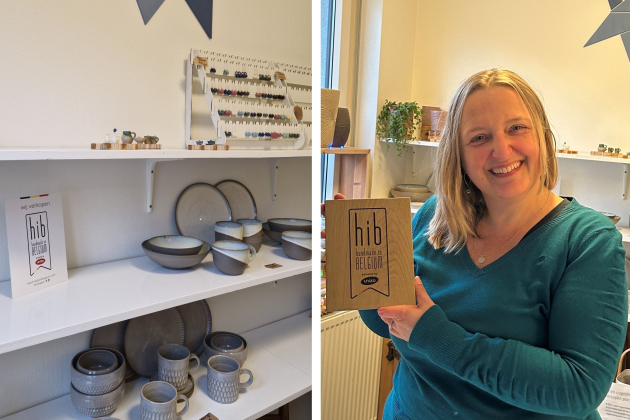 hib label atelier Grus Tienen