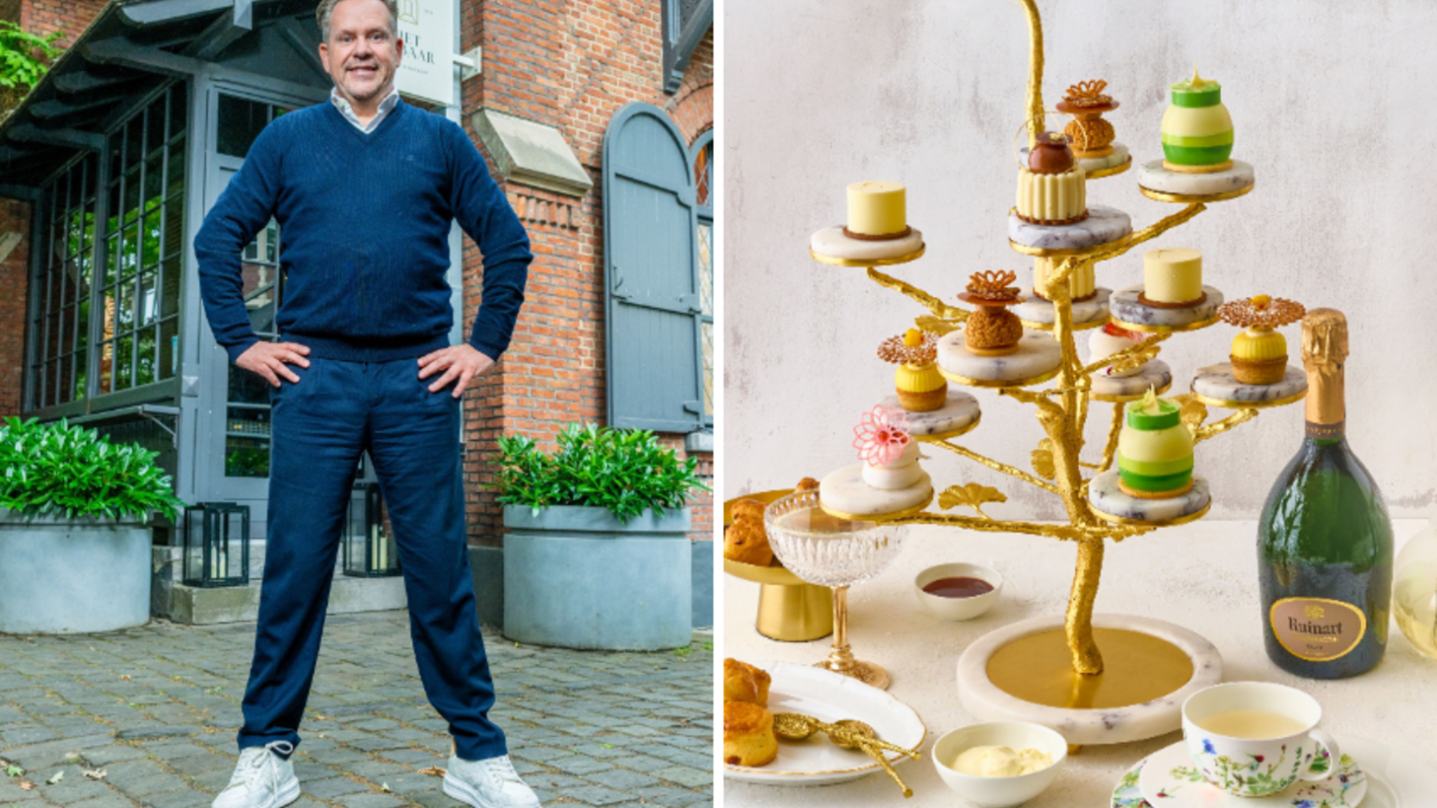 ‘Peperkoekenhuisje’ aan Den Botaniek in Antwerpen heropent voor afternoon tea van Roger van Damme