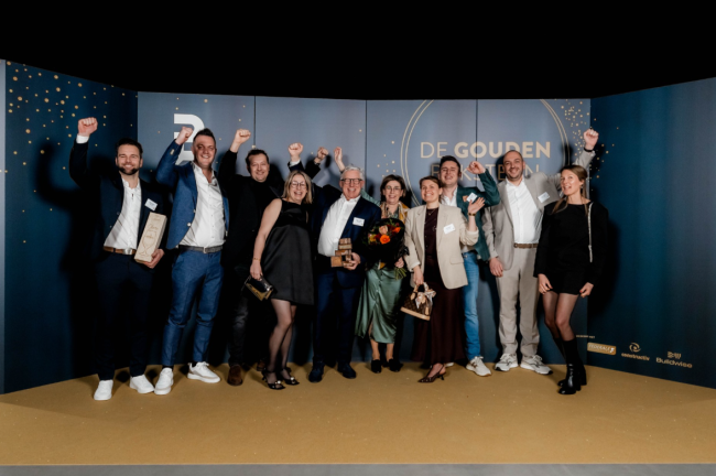 BCS Swinnen is uitgeroepen tot Werkgever van het Jaar door Bouwunie.