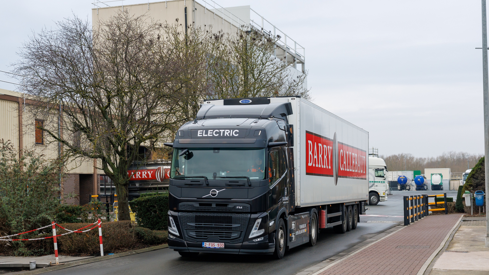 BELGIUM WIEZE BARRY CALLEBAUT CHOCOLATE PRODUCTION SITE