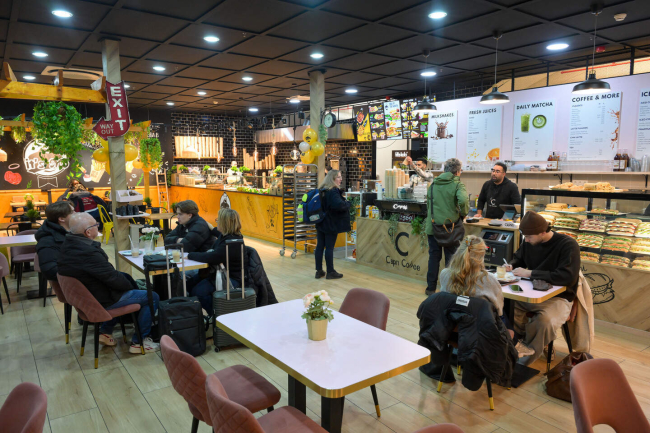 Capri Coffee is de tweede koffiezaak in Antwerpen-Centraal