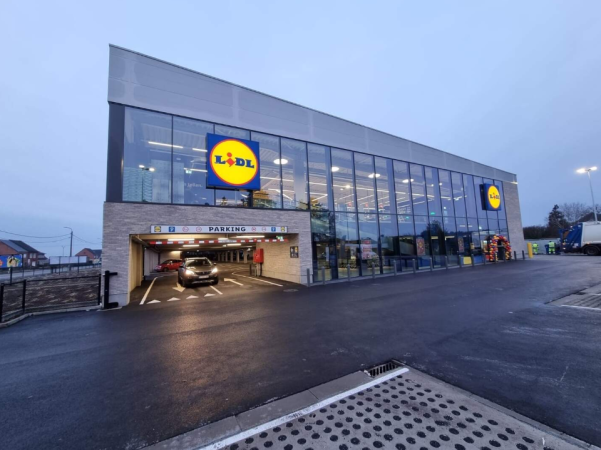 De vernieuwde Lidl in Herselt