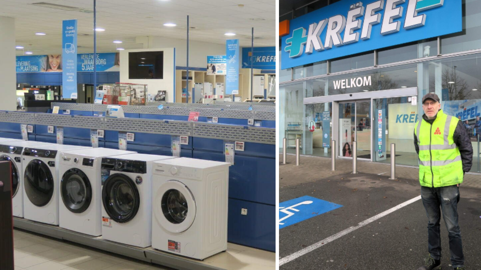 De winkel van Krëfel in Schoten moet binnenkort dicht