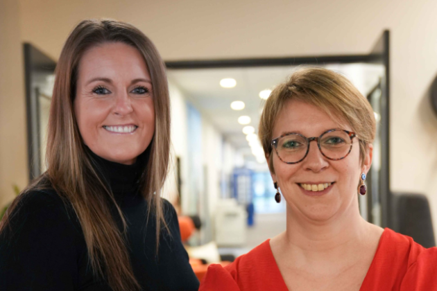 Evi Van de Moortel en Anneleen Swerts van Q Cleaning