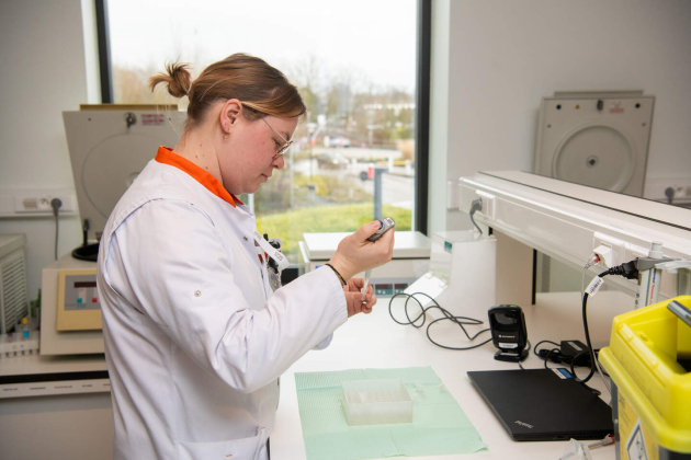 SGS heeft het RS-virus uit een besmette persoon gehaald