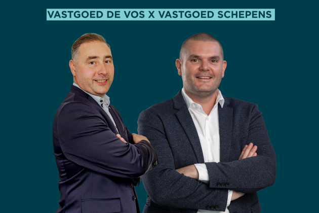 Vastgoed Schepens en Vastgoed De Vos gaan samenwerken