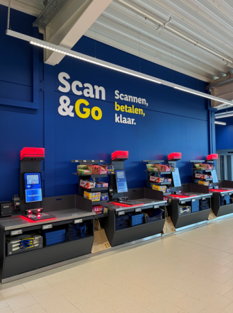 Zelfscankassa's Lidl