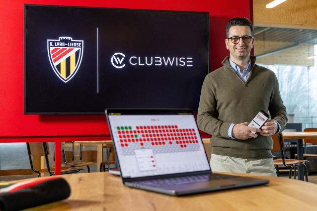 lancering van CLUBWISE concept van Hans Willems dat zijn uitrol kent bij Lyra-Lierse Matthias Hendrix-foto joren de weerdt