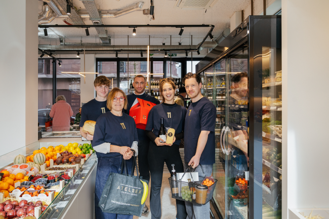 zaakvoerder Karel Lambrecht en team