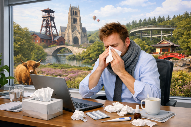 zieke werknemer in Limburg