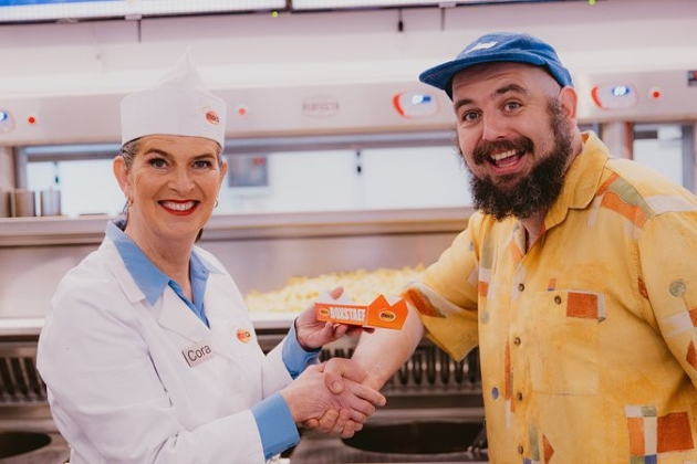 De Boxstaef is de nieuwe snack van Bockie De Repper