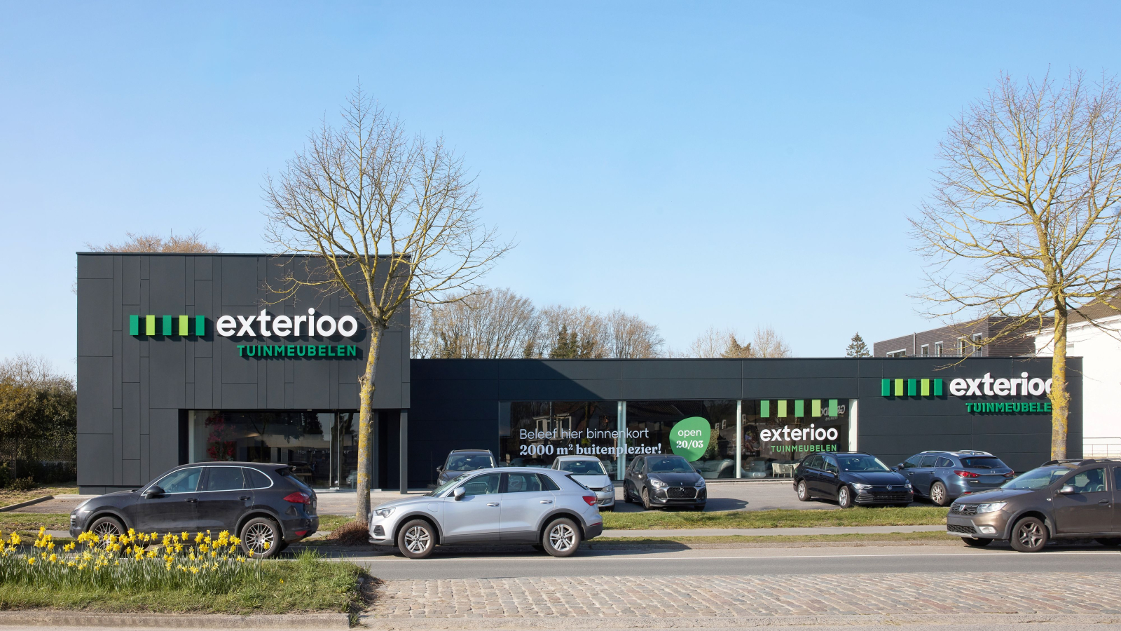 De nieuwe showroom combineert bereikbaarheid en zichtbaarheid.
