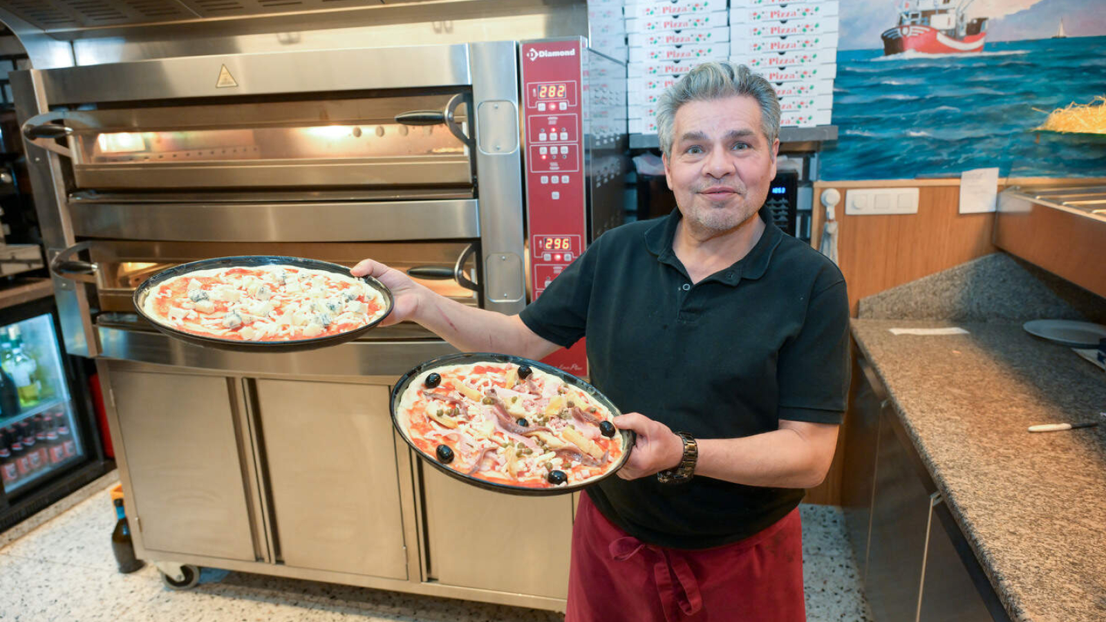 Eigenaar en kok Pietro