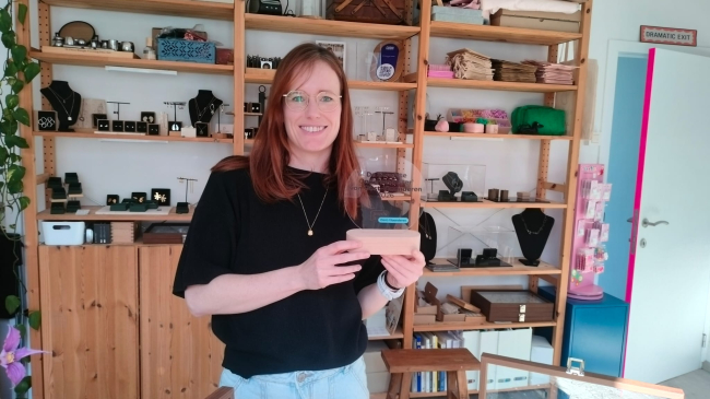 Fien Demuynck (35) kreeg de meeste stemmen achter haar naam en is de Strafste Onderneemster van 2026